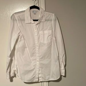Medium “The Classic Shirt” White Old Navy